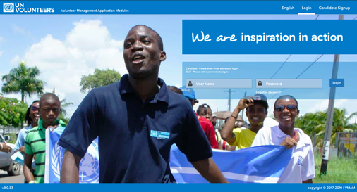 UN Volunteers VMC: Developing an Integrated Volunteer Management Cycle (VMC) Platform to Support Efficient Growth