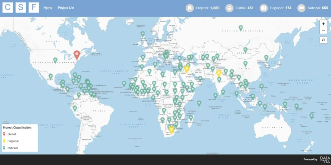 CSF Project Map
